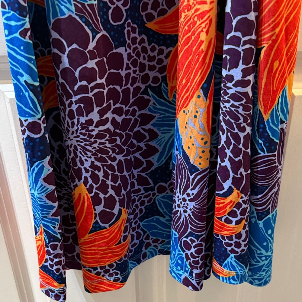 Moda International Multicolor Floral Dress NWOT - Picture 6 of 7